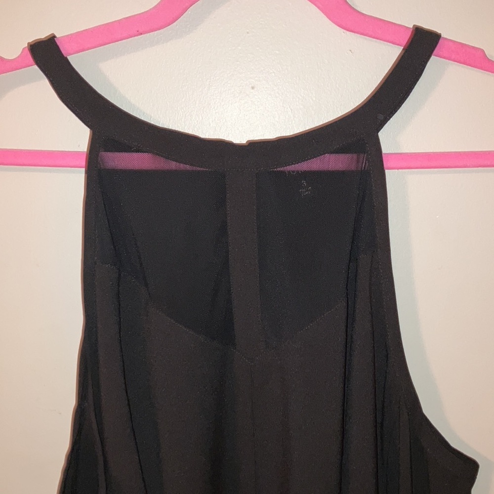 🖤 Torrid Fit And Flare Crepe With Mesh Inset Tank 🖤 - Picture 6 of 10